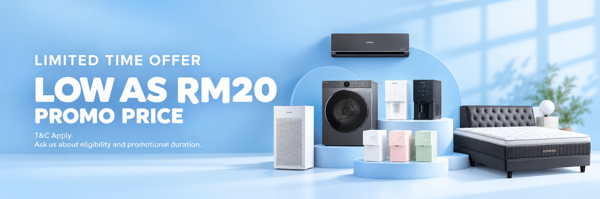 Coway Malaysia home appliance promotion: Low as RM20, terms and eligibility apply
