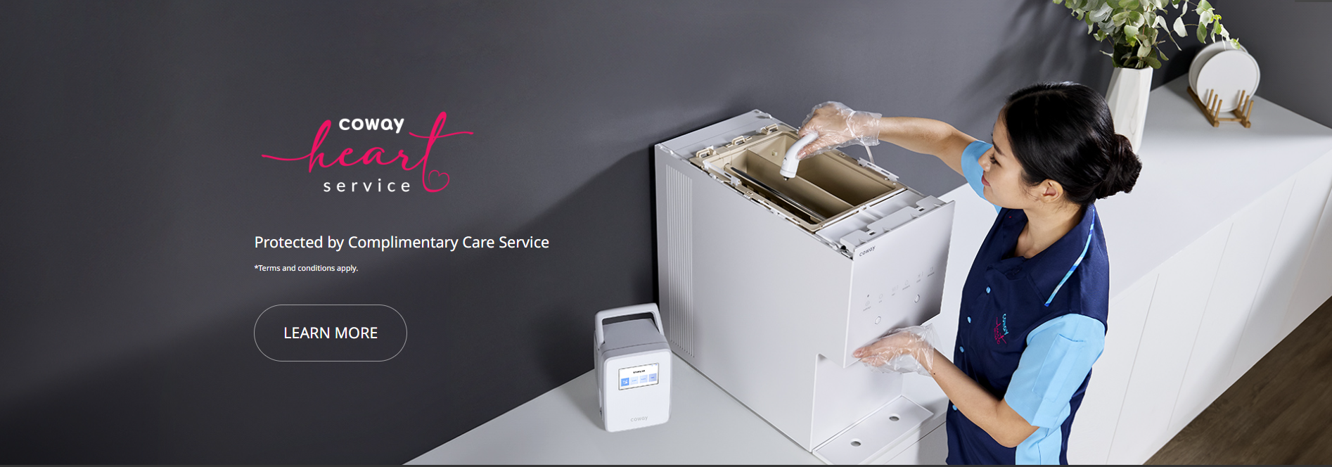Coway Heart Service complimentary care for AIS
