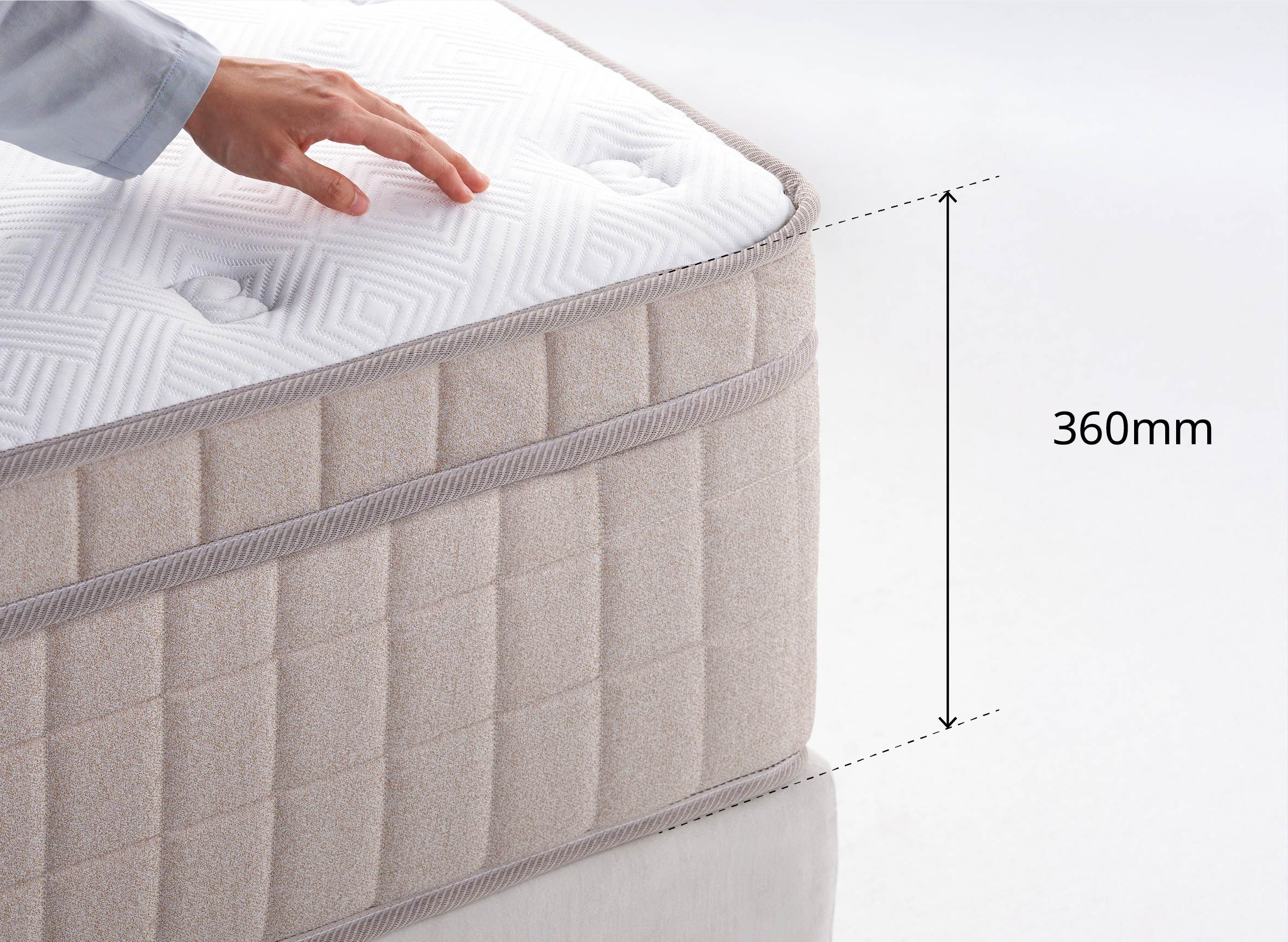 BEREX Elite Series Mattress — Plush comfort, balanced support
