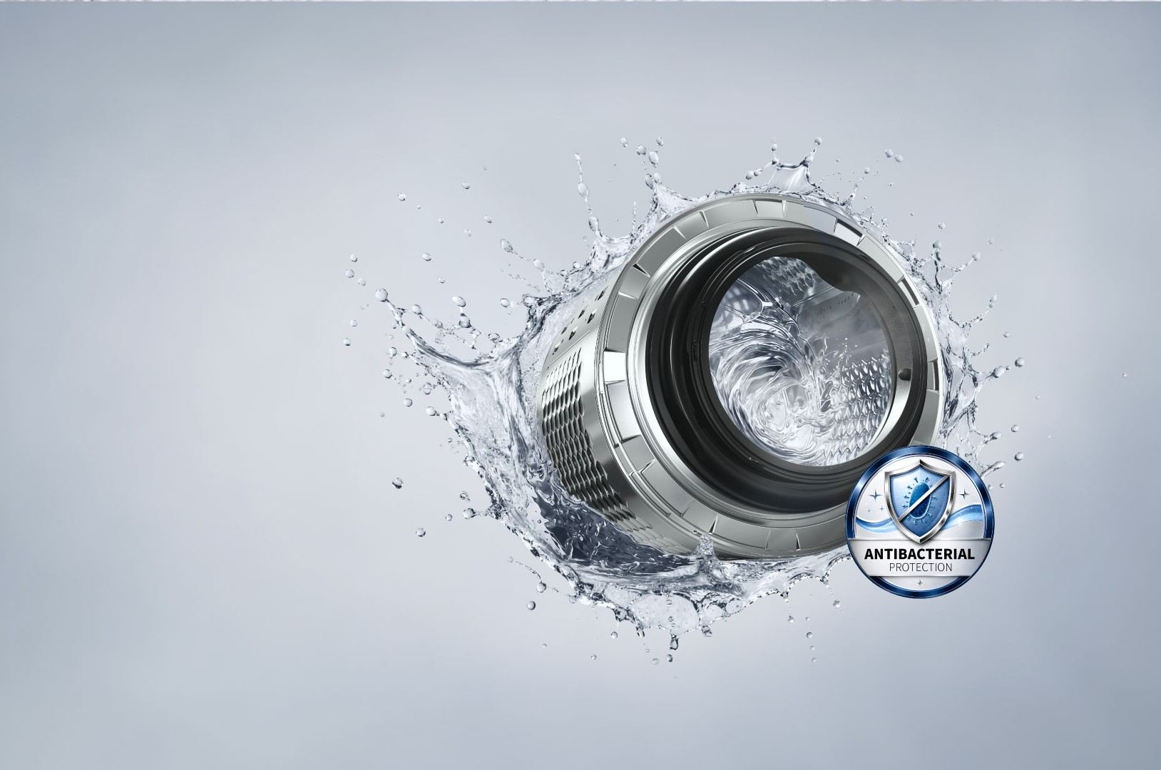 Front Load Washer 12kg Built-In Antibacterial Protection