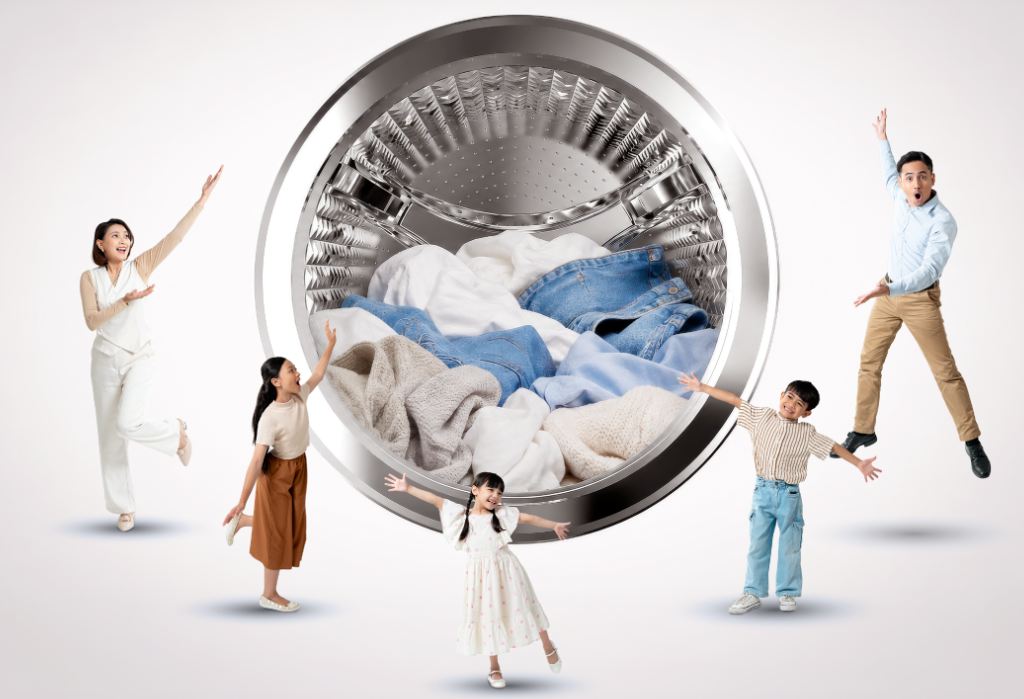 Washer Dryer 12/9kg — 6-Sense AI Wash