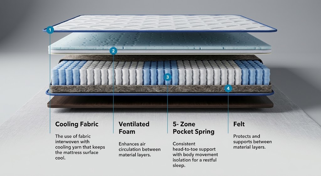 Prime Lite — A cooler, more comfortable sleep