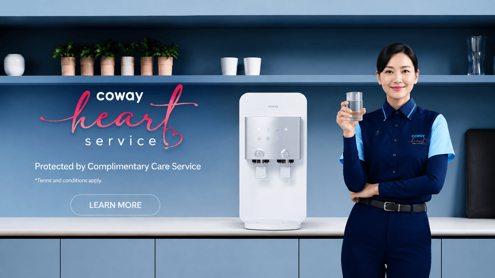 Coway Heart Service complimentary care for Neo Plus