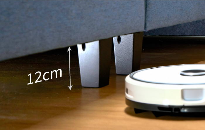 Prime Lite 12 cm Gap Between Divan and Floor