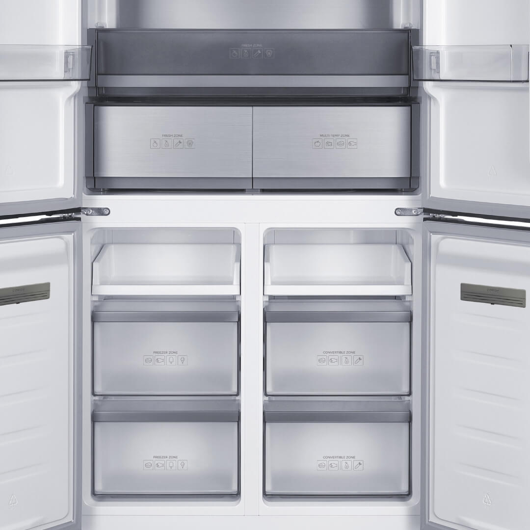 Coway Multi-Door Refrigerator 551L Flexible Storage Zones