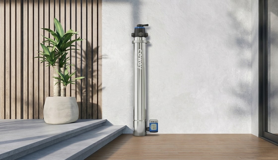 Coway Outdoor Water Filter — First-layer household protection