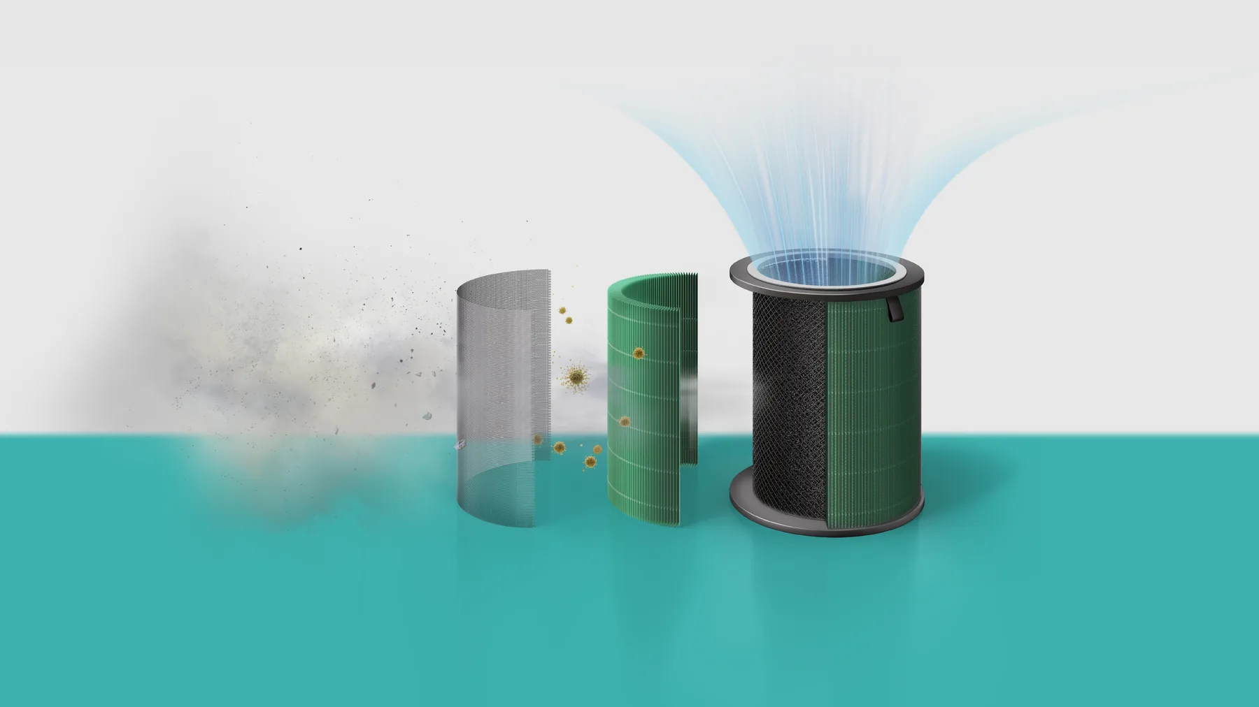 Suite — Triple defence filtration