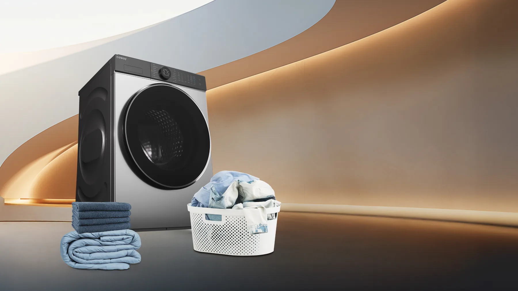 Coway washer dryer laundry care