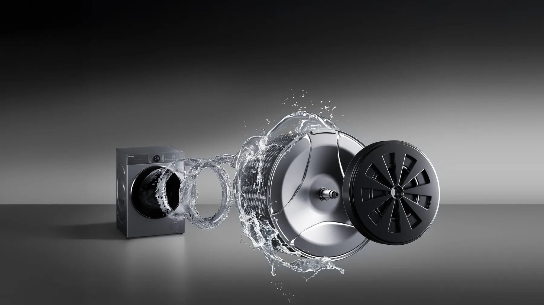Coway 2-in-1 Washer Dryer — Five drying modes, one Direct Drive motor